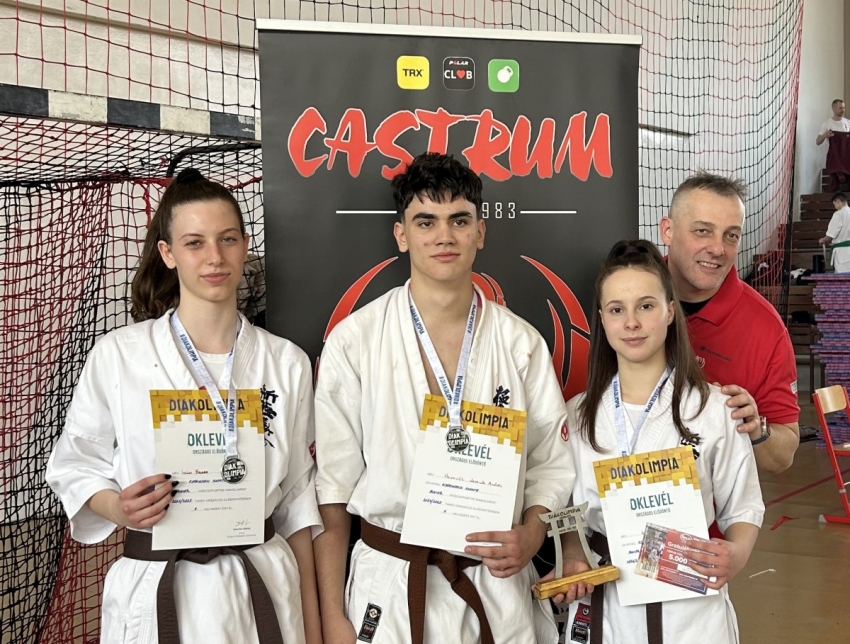 Diákolimpia elődöntőn remekeltek a Castrumosok